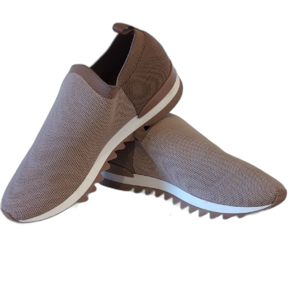 Unisex BCBGeneration Brown Sneakers with Slip-On Design Womens Size 9 Mens 7.5 - Picture 2 of 12
